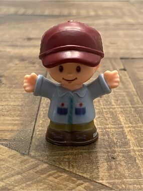 Fisher-Price Little People Replacement Farmer Figure Eddie Tractor Driver